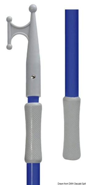 Gancio accosto telescopico Color blu - 34.458.81